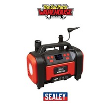 Sealey MAC13D Tyre Inflator & High-Volume Air Pump 12V/230V AC