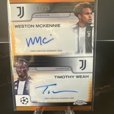 2021 Topps Weston McKennie Curated UEFA Champions League Soccer Cards 17