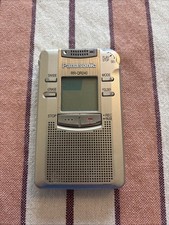 Panasonic IC Recorder RR-QR240 Silver Tested/Works Well