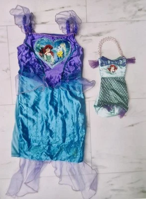Girls' Mermaid Dress - Green & Purple Shimmer Sleeveless Fit & Flare (Sizes 3T-10) Girls' Mermaid Dress - Green & Purple Shimmer Sleeveless Fit & Flare (Sizes 3T-10)