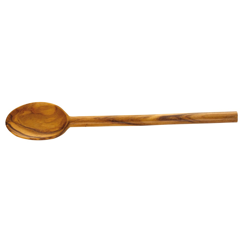 Cuillère mouvette en bois d'olivier de 4.70x1.30 cm pour petite cuisine saine