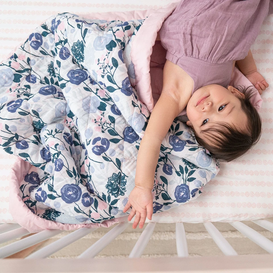 Комплект постельного белья для кроватки из 3 предметов Essentials, комплект детского постельного белья, хлопковое одеяло, кроватка... - Изображение 4 из 4