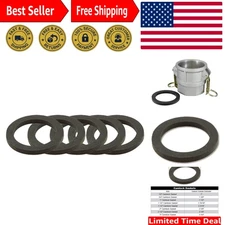 3 inch Camlock Gasket Fitting - Cam Lock Hose Seal for Female Coupler - Cam G...