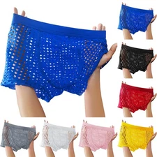 Boxers Men Underwear Breathable Lightweight Panties Perspective Shorts