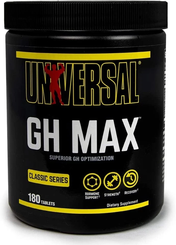 UNIVERSAL NUTRITION, GH MAX Kraft Erholung 180 Tabletten SUPER PREIS - Bild 1 von 1