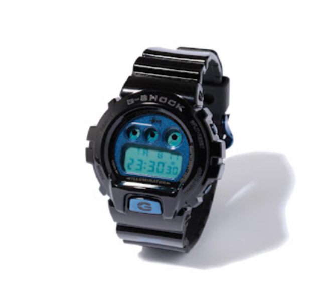 STUSSY Gショック CASIO G-SHOCK x STUSSY collaboration 25th DW-6900STS-9JR