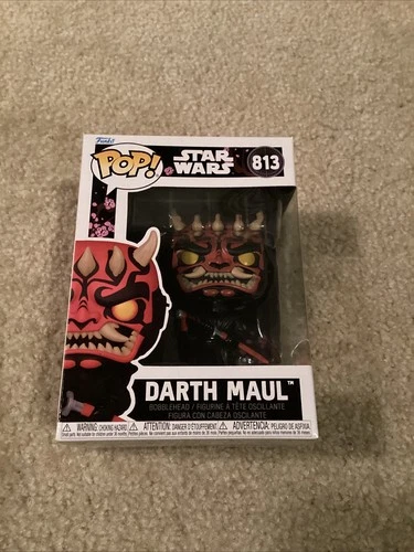 FUNKO POP! DARTH MAUL #813~ MINT~ STAR WARS SERIES ~