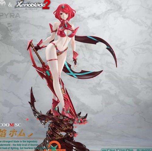 Anime NIJI Studio Xenoblade 2 Pyra Modelo PU En Stock Escala 1/6 - Imagen 4 de 7