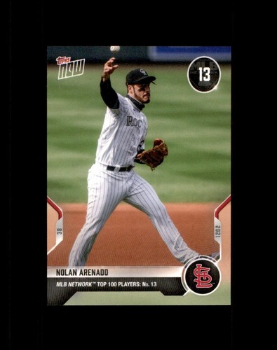 2021 Topps Now MN-13 Nolan Arenado