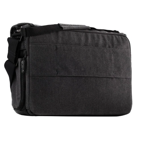 Bolso Mensajero Tenba Cooper 15 Delgado Lona de Lujo con Acentos de Cuero Foto 4 de 4