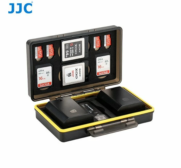 JJC BC-3UN1 Hard Case box for 2x Battery and various memory card SD MSD XQD - Image 4 of 4