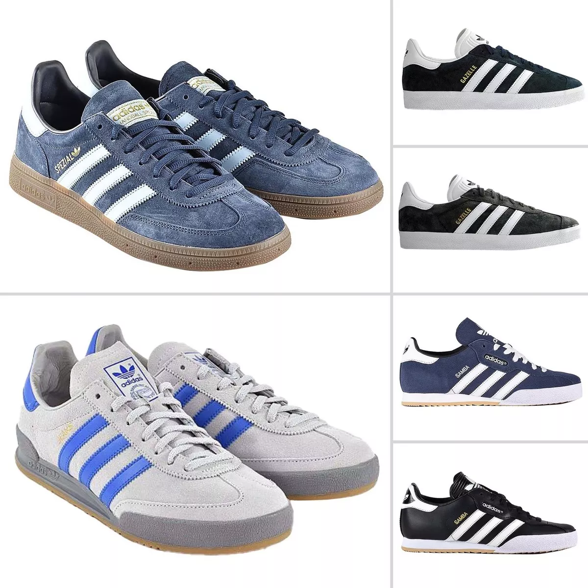 Nabo Casco Clínica Adidas Trainers Mens Casual Sport Lace Up Running Classic Shoes Uk Size  7-12 | eBay