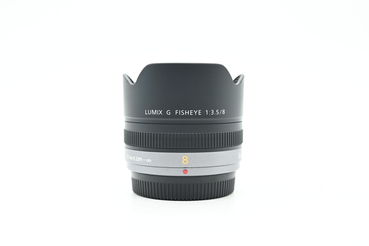 Panasonic Lumix G 8mm f3.5 Fisheye MFT Lens Fish Eye Micro 4