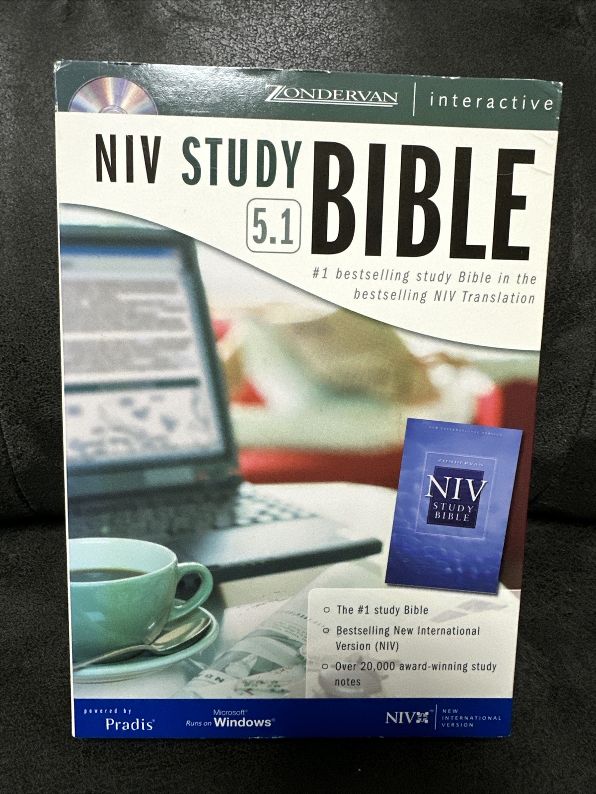 Zondervan NIV Study Bible 5 1 By Zondervan Staff 2004 CD ROM Zondervan niv study bible 5 1 by zondervan staff 2004 cd rom