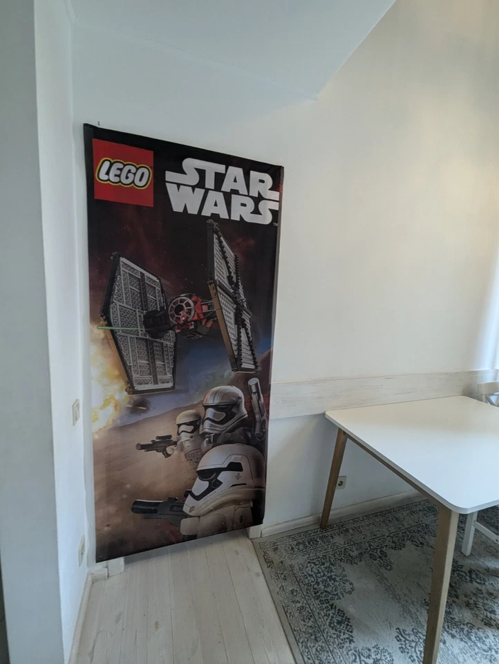 Lego Star Wars первый заказ - промо магазин дисплей оригинальный тканевый баннер 78 «x 35» - Изображение 3 из 4