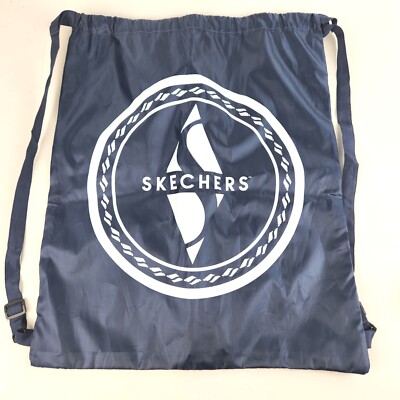 Sketchers Lightweight Nylon Drawstring Bag/Backpack 