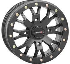 SYSTEM 3 Off-Road SB-4 Beadlock Wheels 14x7, 4/137, 5.5+1.5 Black #14S3-3137