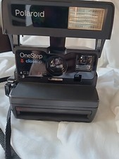 Polaroid One Step CloseUp 600 Instant FIlm Camera W/wrist strap