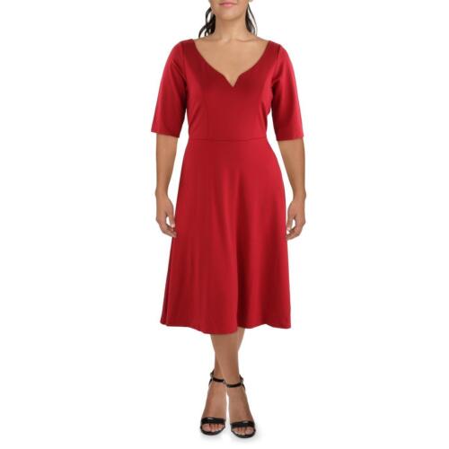 City Chic Womens Red Boning Long Semi-Formal Maxi Dress Plus XXL BHFO 1249