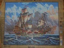 New RARE Needlepoint Canvas Collection D'Art