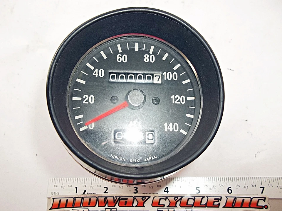 KAWASAKI 70 - 76 H1 H2 H500 NOS VELOCÍMETRO 25005-109 MACH III IV OEM NUEVO jh Foto 2 de 4