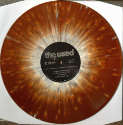 The Used: Self Titled Brown w/Cream Splatter Vinyl LP/500. In Love
