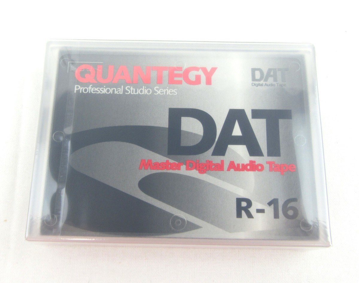 QUANTEGY DAT R-16 10個パック Quantegy R-16 DAT Digital Audio Tape Box of 10 - New Old