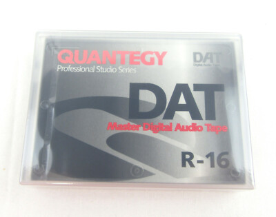 QUANTEGY DAT R-16 10個パック Quantegy R-16 DAT Digital Audio Tape Box of 10 - New Old