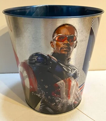 Marvel Captain America Brave New World 2025 Theater 130 oz. Popcorn Tin #1