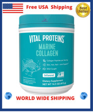 NEW Vital Proteins Unflavored Marine Collagen 14.5 oz Dairy Free, FREE SHIPPING