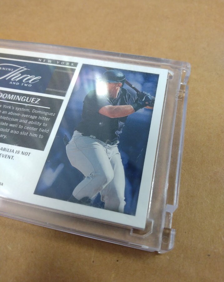 2023 Jasson Dominguez Three And Two Prospect Jerseys Relic Patch 1/8 Yankees eBay