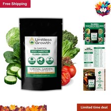 Canada Seed Pack - 15,000+ Seeds - Indoor/Outdoor Gardening - High Germination