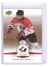 Charles Hudon 2014-15 Upper Deck Team Canada Juniors Gold Card #52