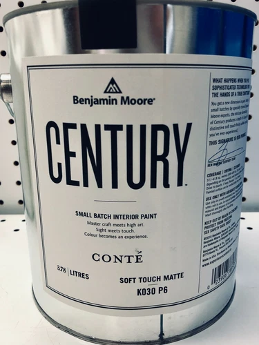 Benjamin Moore Century Small Batch Interior Paint Matte 1 Gallon Black Currant