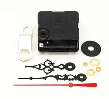 Continuous Sweep Quartz Battery Clock Movement No tick QUIET For 1/8" Thick Dial