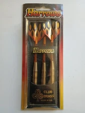 Harrows Club Brass Darts Set 22g with Original Packaging - Made in UK
