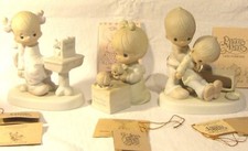 Vintage 3 PC. lot of Precious Moments Figurines