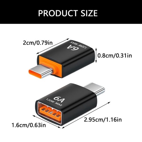 Type C OTG Adapter High Speed for Quick File Sharing & Accessory Connection - Picture 8 of 14