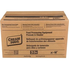 JoySuds Cream Suds Food Equipment Cleaner - Concentrate - 800 oz 50 lb - Brown