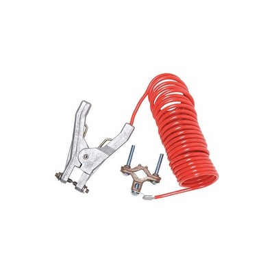 GRAINGER APPROVED RAC10-P Coil Ground Wire,Hand Clp, Pipe Clp,10ft 9NTU1