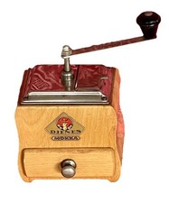 PeDe Dienes Mokka 750 Kaffeemühle Vintage RARITÄT Kirschbaumholz