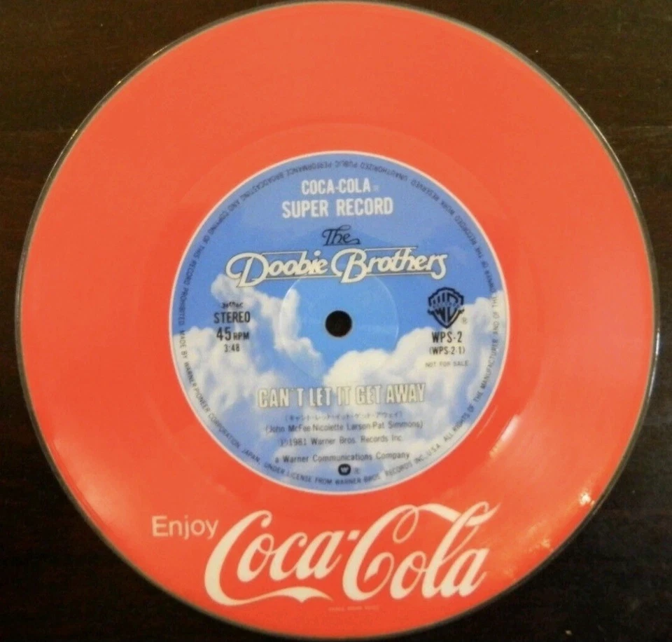 ABBA COCA COLA 7" PICTURE SINGLE PROMO & SLEEVE "SLIPPING THROUGH MY FINGERS" - Bild 4 von 4