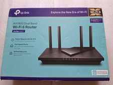 TP-Link AX1800 WiFi 6 Router Archer AX21  Dual Band Wireless Internet, Gigabit