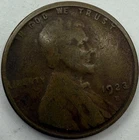 1923 S Lincoln Wheat Cent Exact Coin Imaged #LWC2744