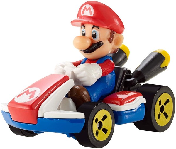 Mario Kart Diecast Standard Kart Mario MaßStab 1:64 5Cm Hot Wheels GBG26-image