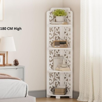 3 Etagen Regal Eckregale Wohnzimmer Schlafzimmer Deko Möbel