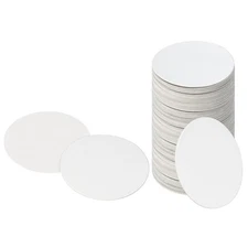 200 Pcs 45mm/1.77" Aluminum Foil Cap Liner for PE/HDPE Plastic Bottle Jar Lid