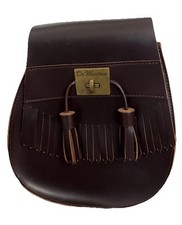 Vintage Dr Martens Brown Leather Handbag Cros...