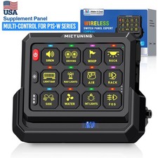 Mictuning Wireless 8 Gang Switch Panel For P1s-w 12 Gang Led Car Switch 12v 24v
