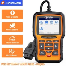 FOXWELL NT510 Elite For BMW Full System ABS SRS DPF TPMS OBD2 Scanner Diagnostic